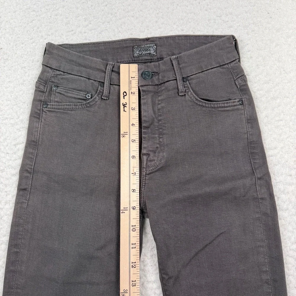 Mother High Waisted Looker Jeans Women 25 Brown Skinny Denim Just For‎ Kicks
